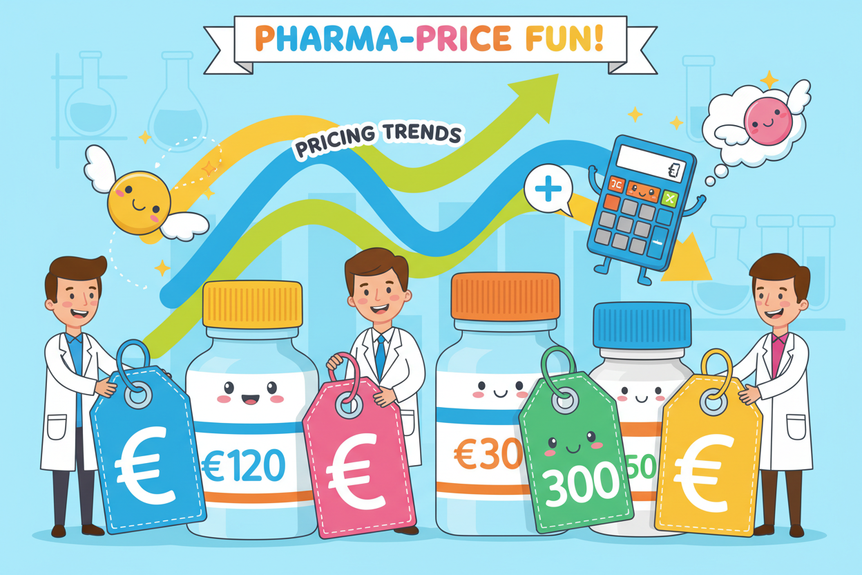 Datengetriebene Pharma Preis Management Beratung für Hersteller und Apotheken. RX- & NonRX-Preisarchitektur, Marktanalysen und Margenoptimierung.