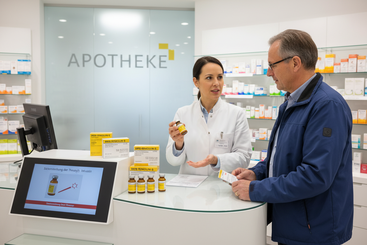 depot penicillin / Benzylpenicillin‑Benzathin Verfügbarkeit