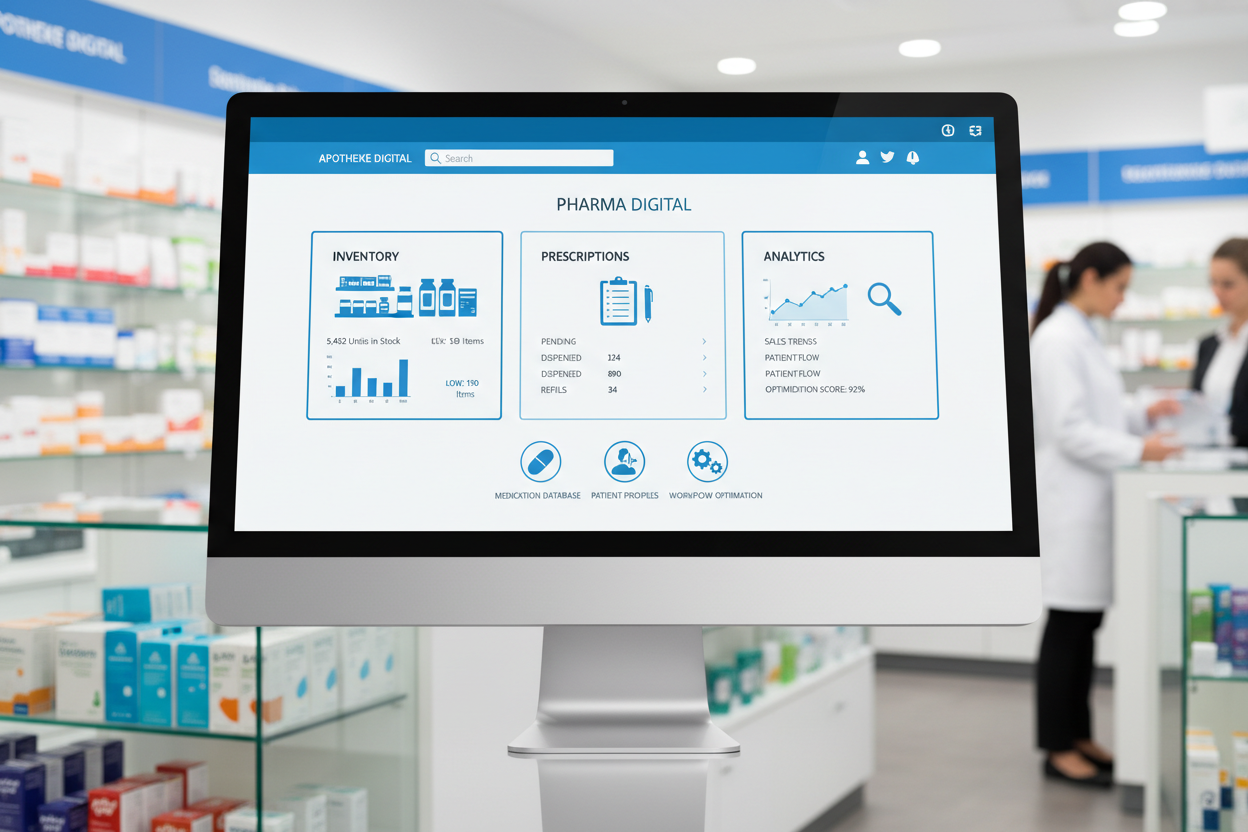 Digitales Managementsystem für die Apotheke