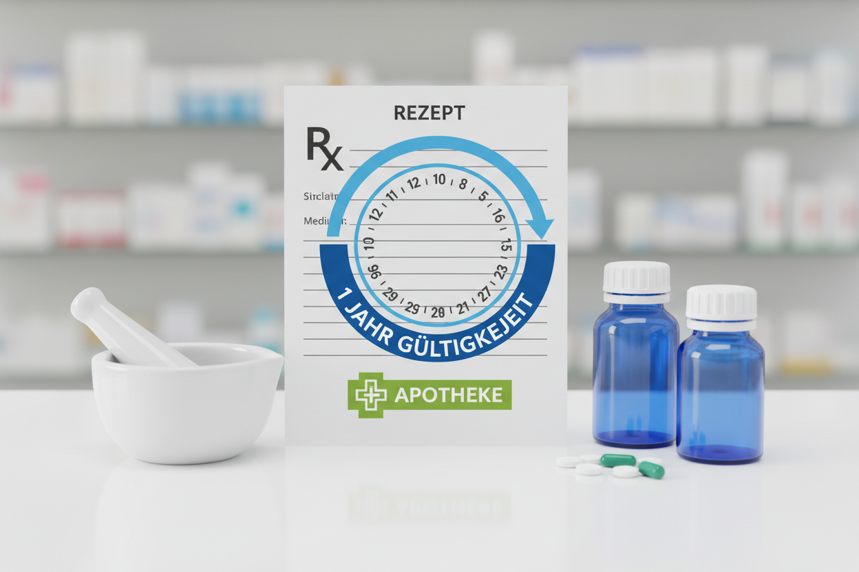 Rezepte in der Apotheke ein Jahr gültig